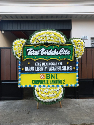 Papan Bunga Duka di Long Bagun
