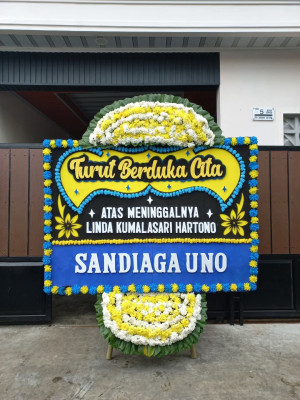 Papan Bunga Duka di Long Bagun