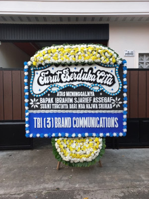 Papan Bunga Duka di Long Bagun